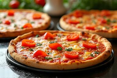 Selection of chilled pizzas